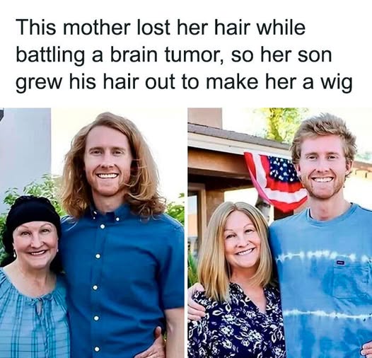 He Grew His Hair for Years — Just to Give His Mom One Last Gift