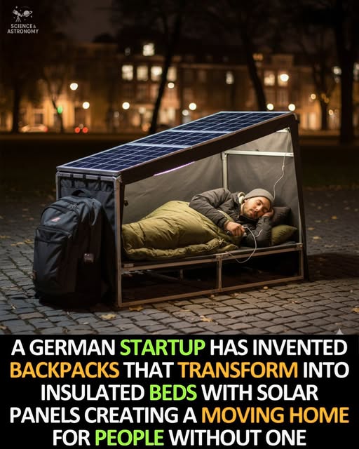 Innovation with Heart: A Backpack That Becomes a Bed