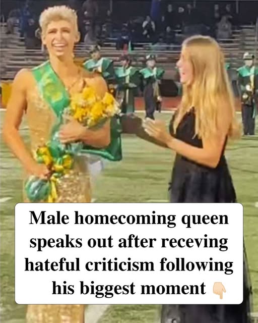 Missouri’s first male homecoming queen speaks out after backlash 