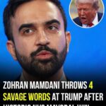New York’s mayor-elect Zohran Mamdani drops 4 fiery words for Trump