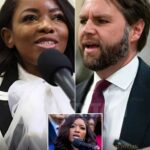 “The $100 Million Mic Drop: How Jasmine Crockett’s Lawsuit Took Down JD Vance on Live TV”