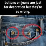 The Tiny Metal Buttons on Your Jeans Have a Secret Purpose — And Most People Don’t Know It