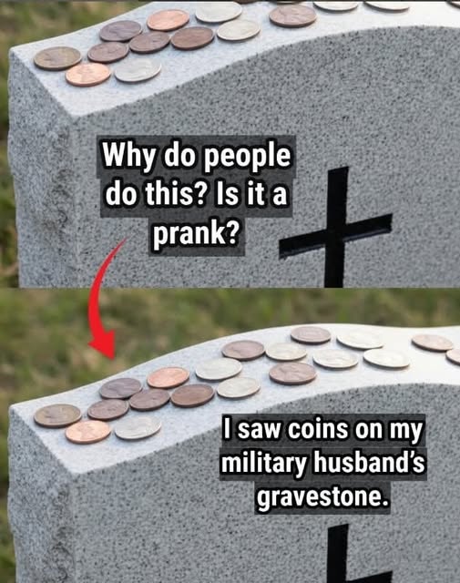 The Touching Meaning Behind Placing Coins on Gravestones — A Silent Tribute of Respect