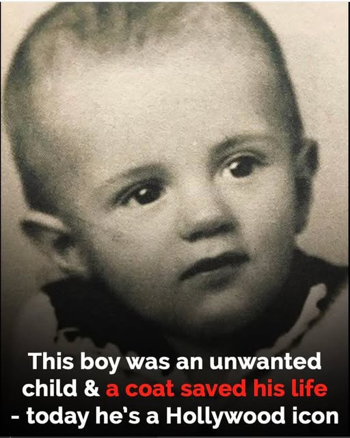 This Hollywood legend was an unwanted child and a coat later saved him, do you recognize him?
