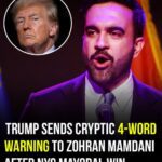Trump Responds to Mamdani’s Win with Four-Word Post