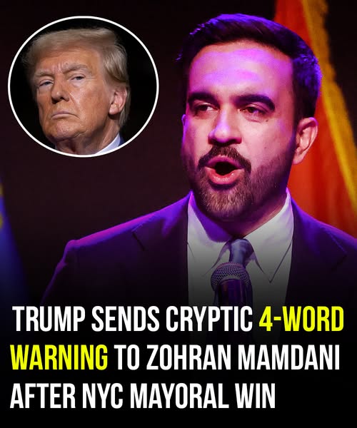 Trump Responds to Mamdani’s Win with Four-Word Post