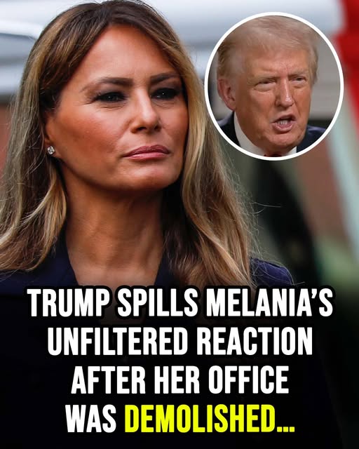 Trump finally breaks silence on Melania’s true feelings about tearing down her office