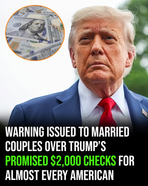 Warning issued to married couples over Trump’s promised $2,000 checks
