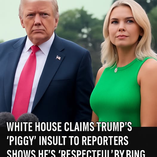 White House: Trump’s ‘Piggy’ Comment Is Just ‘Respectful Honesty’