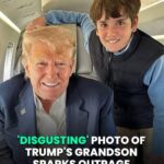 ‘Disgusting’ Photo Of Donald Trump’s Grandson Sparks Outrage