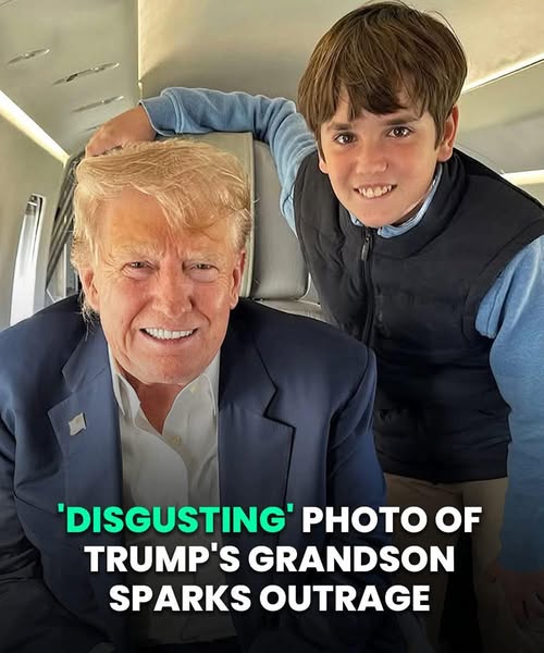 ‘Disgusting’ Photo Of Donald Trump’s Grandson Sparks Outrage