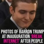 Barron Trump’s Inauguration Photos Go Viral After Fans Notice One Detail