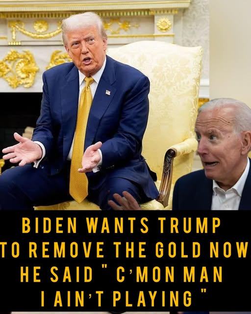 Biden’s Bold Take on Trump and the Gold: A Tale of Opulence, Truth, and Trust