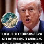 Donald Trump promises Christmas cash gift to millions of Americans in rambling speech that vows to ‘fix Biden’s mess’