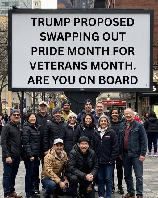 The Debate Over Trump’s Proposal: Should Pride Month Be Replaced with Veterans Month?