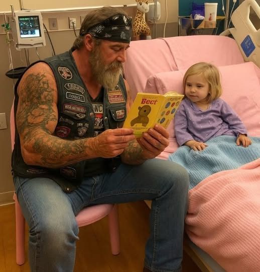 The Unlikely Hero: A Biker’s Promise to a Dying Little Girl